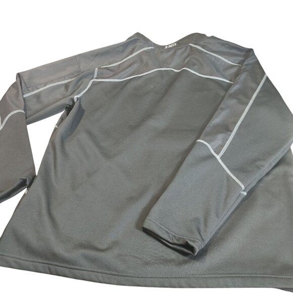 HQ Issue Tactical Performance Pullover Shirt XL Black Long Sleeve Spandex Blend - Picture 4 of 15